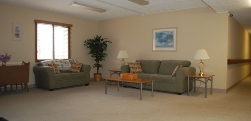 Quiet Living 55 & older 2-bedroom 1-bath Condo