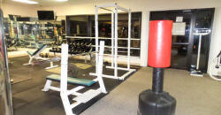 2 bedroom, 2.5 bath condo with community pool and gym